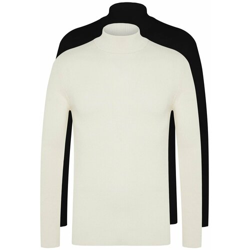Trendyol Sweater - Black - Fitted Slike
