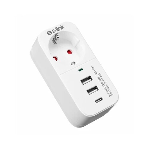 SLINK PRENAPONSKA UTICNICA SL-011 2XUSB 1XTIP-C S-LINK, 37373 Cene