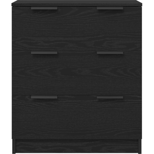  Kreveta 3 pcs Crni hrast 180 x 30 x 70 cm Konstruirano drvo Slike