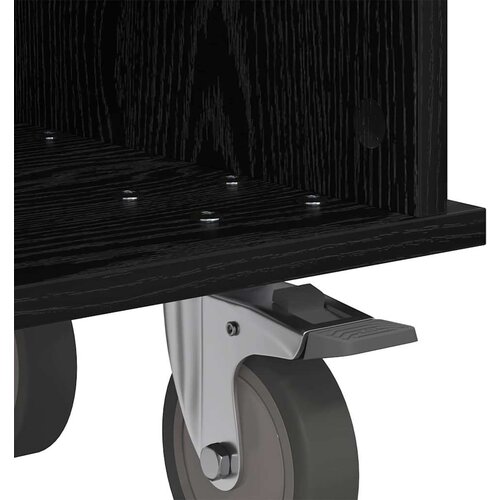  stalak Crni hrast 68 5 x 35 x 35 cm Konstruirano drvo Slike