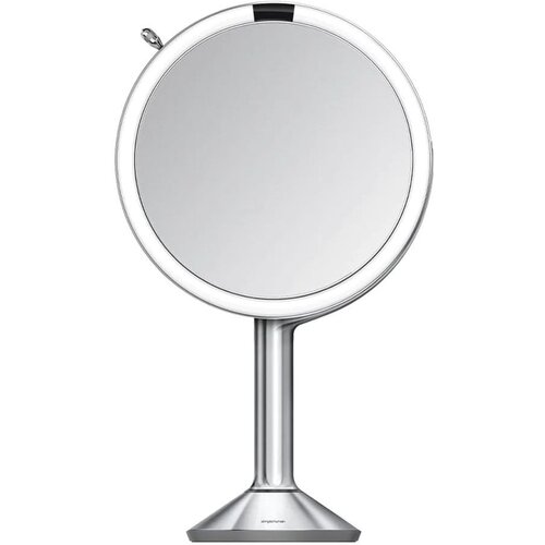 simplehuman Kozmetično povečevalno ogledalo z lučjo ø 20 cm Sensor Trio – Cene