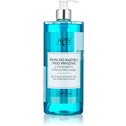 Apis Natural Cosmetics Optima gel za prhanje in kopanje z minerali Mrtvega morja 1000 ml Cene