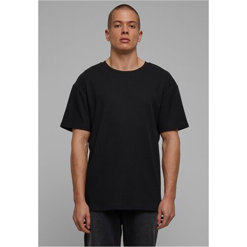 Urban Classics Men's Waffle T-shirt black Cene