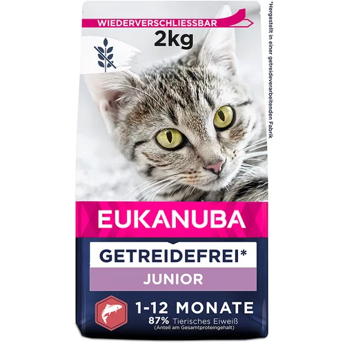 Eukanuba Kitten Grain Free bogata lososom - 2 kg