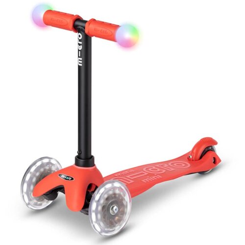 otro&amp;scaron;ki poganjalec in skiro mini2grow deluxe magic led red Slike