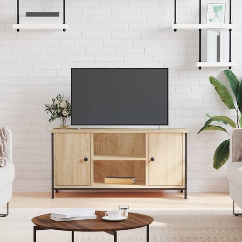 TV ormarić boja hrasta 100 x 40 x 50 cm od konstruiranog drva Cene