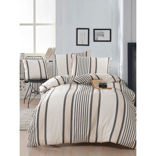 Hanah home komplet posteljine Astana, 160x220cm, Krem Slike