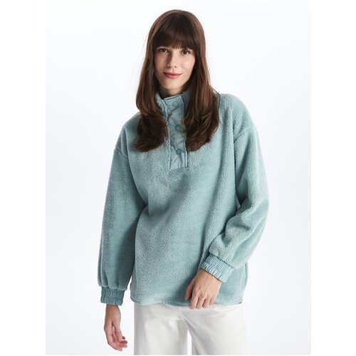 LC Waikiki High Collar Plain Long Sleeve Oversize Women&amp;#039;s Tunic Slike