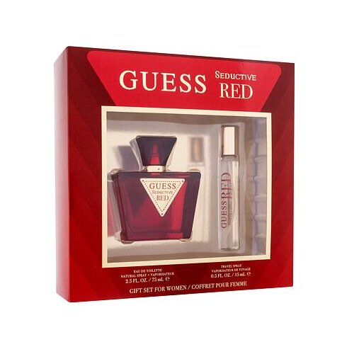 Guess Seductive Red toaletna voda 75 ml po&scaron;kodovana &scaron;katla za ženske Cene