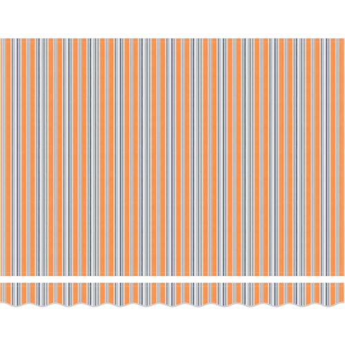 vidaXL samodejna retraktibilna tenda multicolor črtasta 300x250 cm Cene
