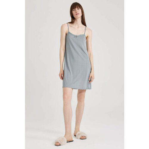 Defacto Regular Fit Strappy Knitted Dress Slike