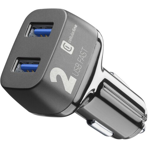 Cellular Line avto polnilec 2XUSB 2X18W Slike