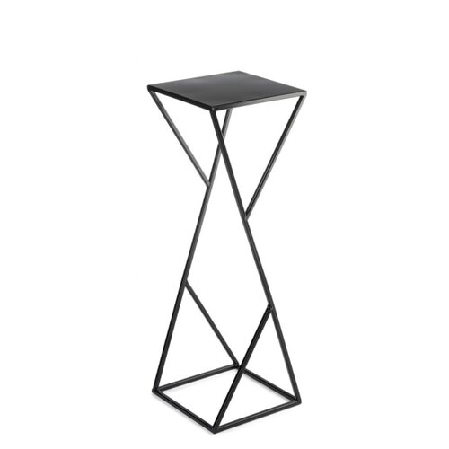  Stalak za cveće LOFT 70x23,5 cm crne boje Slike