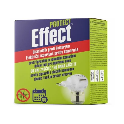 Effect Električni aparat in polnilo s tekočim insekticidom (čas delovanja: 60 dni)