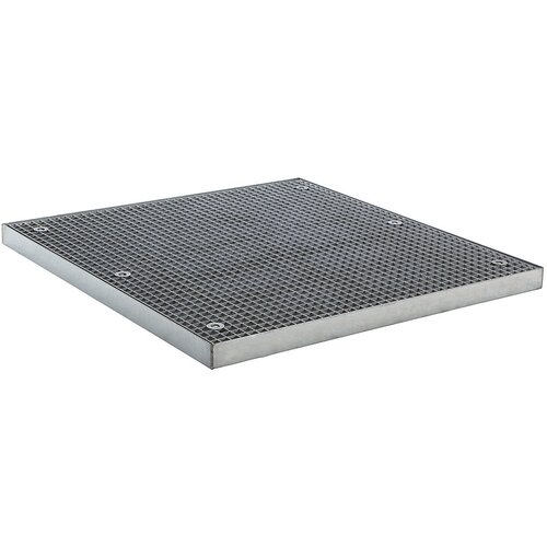 Eurokraft pro Nizka jeklena ploska kadica, &amp;scaron;irina 1350 mm, dolžina 1350 mm, prostornina 82 l Slike