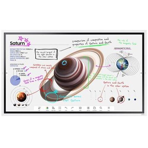 Samsung Interaktivni ekran 65" Flip Pro LH65WMBWBGC VA 4K UHD/Tizen 6.5/60Hz/8ms Cene