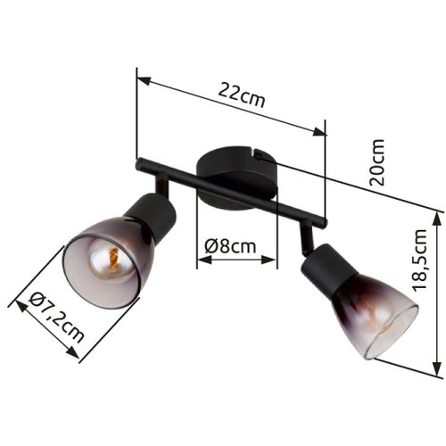 Globo spot lampa satella 54312-2 Slike