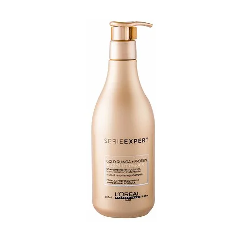 L´Oréal Paris Série expert absolut repair gold quinoa + protein šampon za zelo poškodovane lase 500 ml za ženske