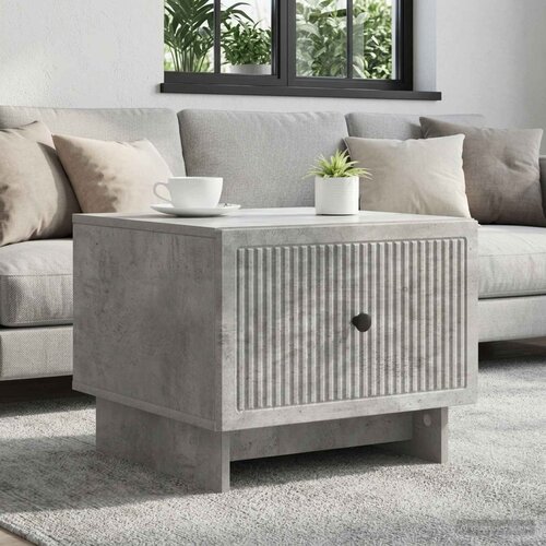  Kava Stol Betonska siva 49 x 50 x 40 cm Konstruirano drvo Cijene