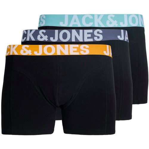 Jack & Jones Boksarice 'JACCONOR' golobje modra / meta / oranžna / črna Cene