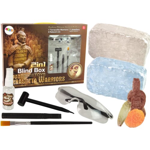  Archaeology Set 2in1 Various Crystals Treasures Slike