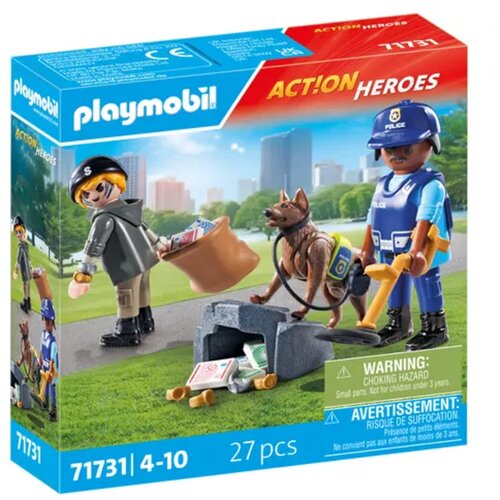 Playmobil Policijska potraga sa psom tragačem Slike