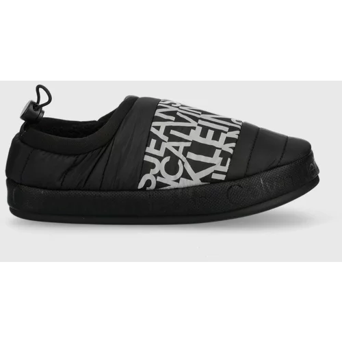 Calvin Klein Jeans Kućne papuče Home Slipper Wn W/coulisse boja: crna