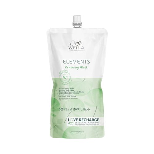 Wella Elements obnovitvena maska - 500 ml ponovno polnjenje Cene
