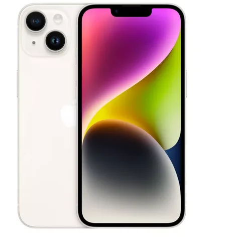 Apple mobitel iPhone 14, 256GB, Starlight, mpw43sx/a