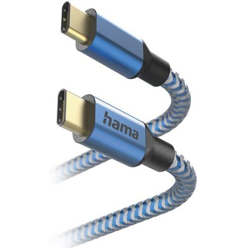 Hama polnilni/podatkovni kabel Reflected USB-C - 1,5 m moder, (5000277619) Cene