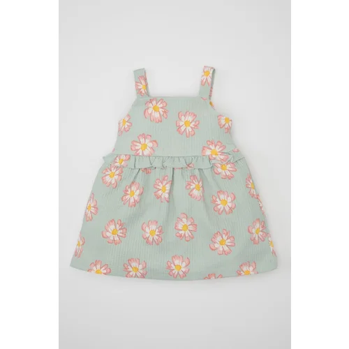 Defacto Baby Girl Floral Sleeveless Dress