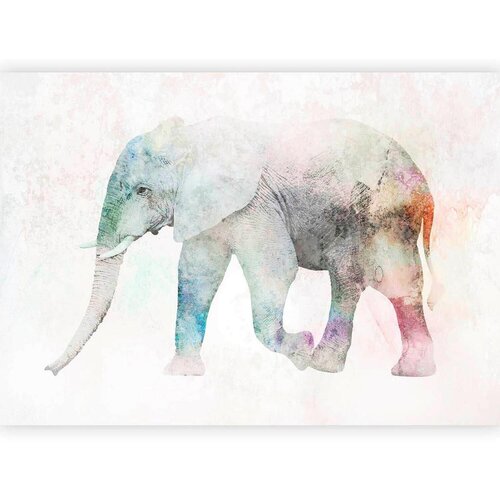 Artgeist Fototapeta Painted Elephant, 250x175cm Cene