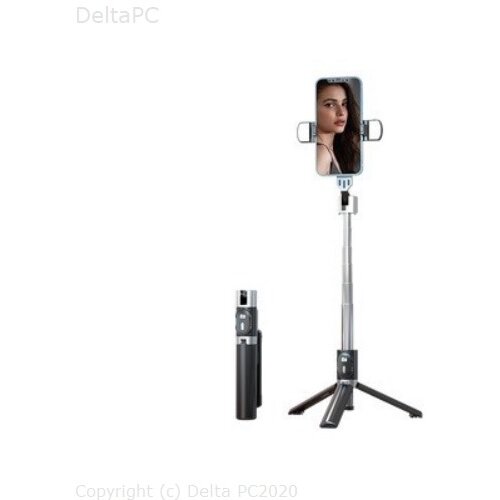 Selfie stalak sa dva svjetla, 19.8-110cm, crni (TikTok) Cijene
