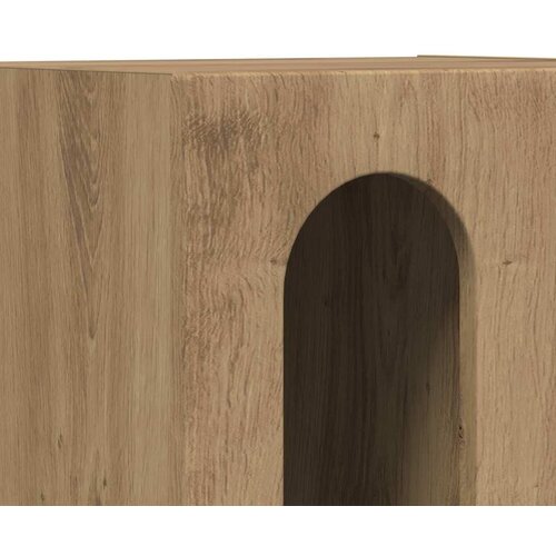  Noćni ormarić 2 pcs Umjetnički hrast 40 x 35 x 50 cm Slike