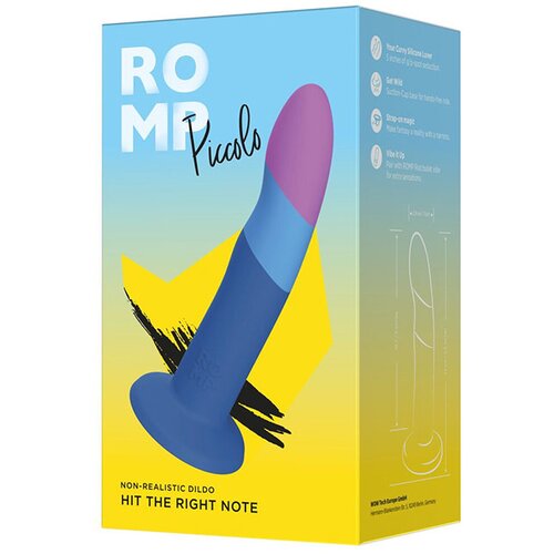 ROMP Dildo Piccolo, 14cm, &amp;Scaron;areni Slike