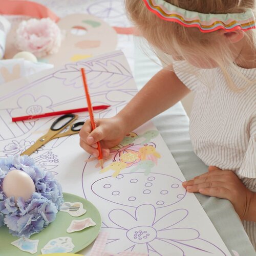 Meri Meri plakat pobarvanka easter Slike