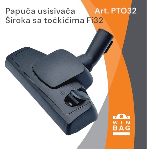 Široka papuča usisivača sa točkićima Fi32 Art. PTO32 Cene