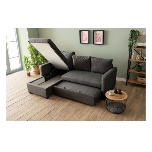 Atelier Del Sofa Corner granitura Kado, tamno siva Slike