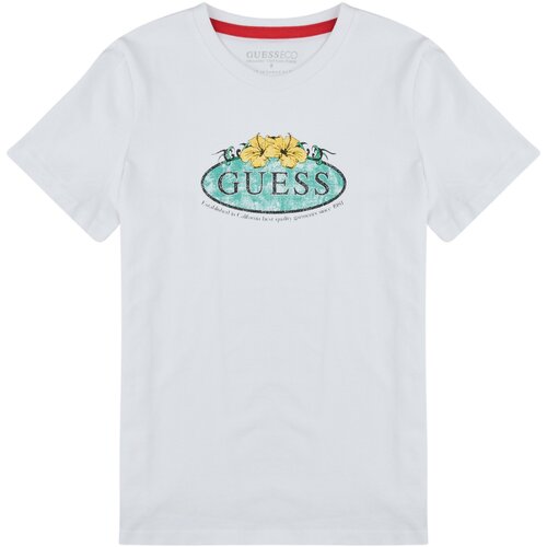 Guess T SHIRT Bijela Cijene