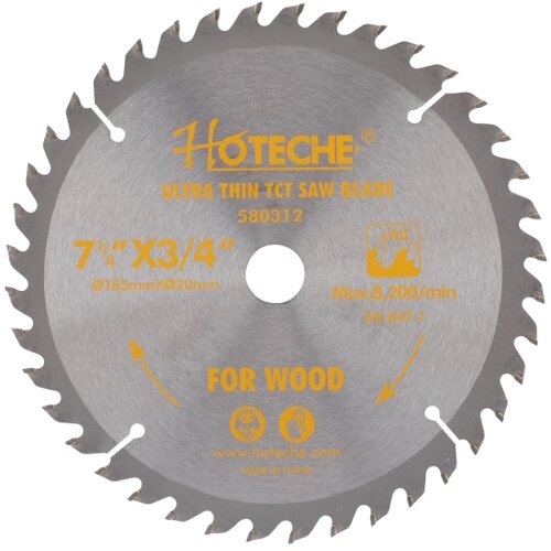  Kružni list 136 mm 24T tanka professionalna Hoteche Slike