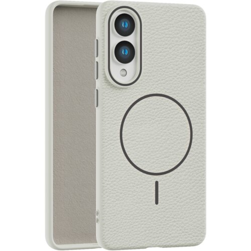  leather grip magsafe maska za samsung galaxy S25 edge - siva Cene