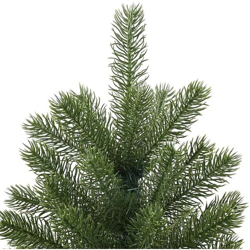 VidaXL Umjetno božićno drvce s stalakom Zelena 240 cm PE i PVC Slike