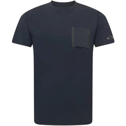 Oakley Tehnička sportska majica moka smeđa / crna
