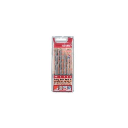 ALPEN 5-dijelni set burgija za beton 4-10mm long life 0000700105100 Cijene