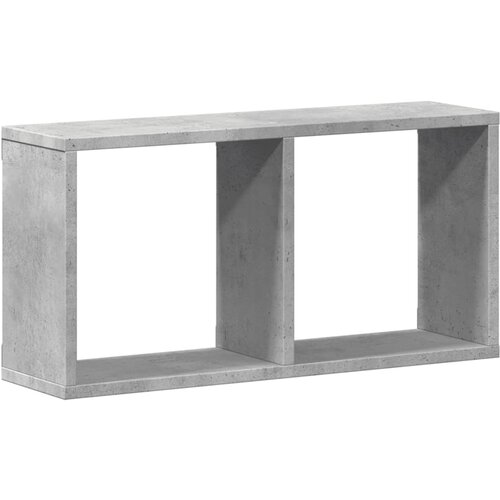 Maison Chic Stenska omarica - Zidna omarica 60x16x30 cm betonsko siva inženirski les iu611, (22062831) Slike