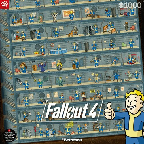 CENEGA PUBLISHING Puzzle Good Loot Gaming - Fallout 4: Perk Poster 1000 pc(s) Slike