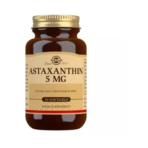 Solgar Natural Astaksantin, 5 mg – Moćan Antioksidans Za Zdravlje Kože i Očiju Cene