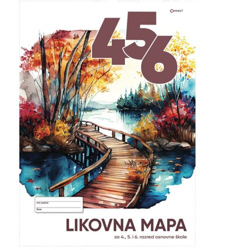 MAPA LIKOVNA IV-VI RAZRED CONNECT Cene