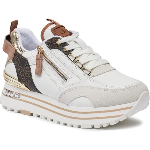 Liu Jo Superge Maxi Wonder 72 BA4057 PX454 Off White/Brown S3179