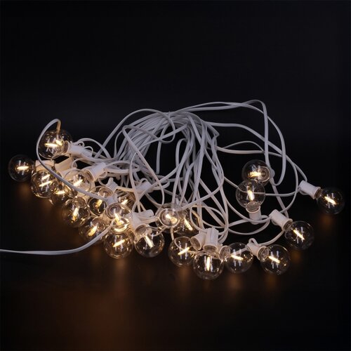  Brilagi - LED spolja&amp;scaron;nja dekorativna girlanda 25xE12 20m bela IP44 topla bela Slike